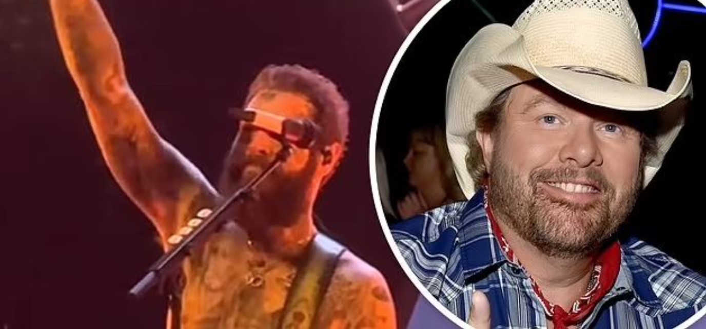 Post Malone Delivers a Heartfelt Tribute to Toby Keith with a Cover of(02)