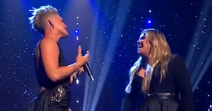 When the Honoree Joins the Cover: Clarkson and P!nk’s “Just Give Me a Reason”