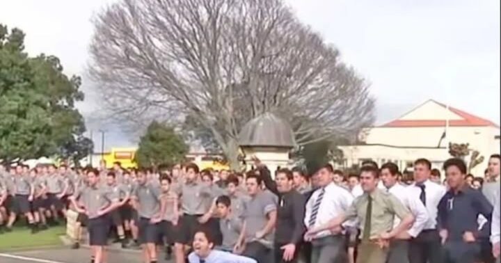 Shared Time Gives a School Haka Its Collective Address