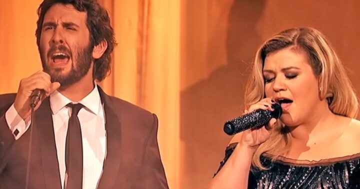 Josh Groban and Kelly Clarkson Take All I Ask of You Out of the Show
