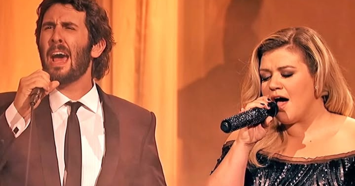 Josh Groban and Kelly Clarkson Take All I Ask of You Out of the Show
