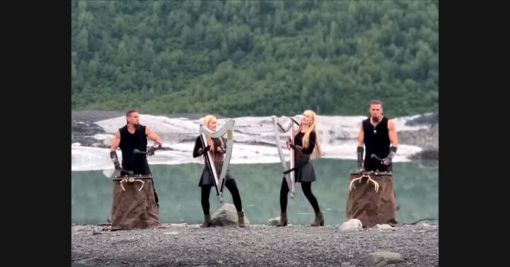 The Making Credits Behind the Harp Twins’ ‘Paint It Black’