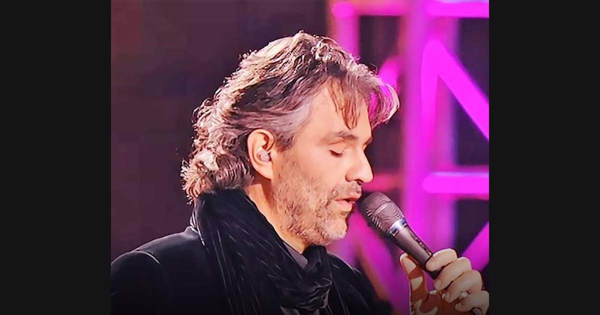 Bocelli’s ‘Can’t Help Falling in Love’ Gives a Standard Three Dramatic Actions