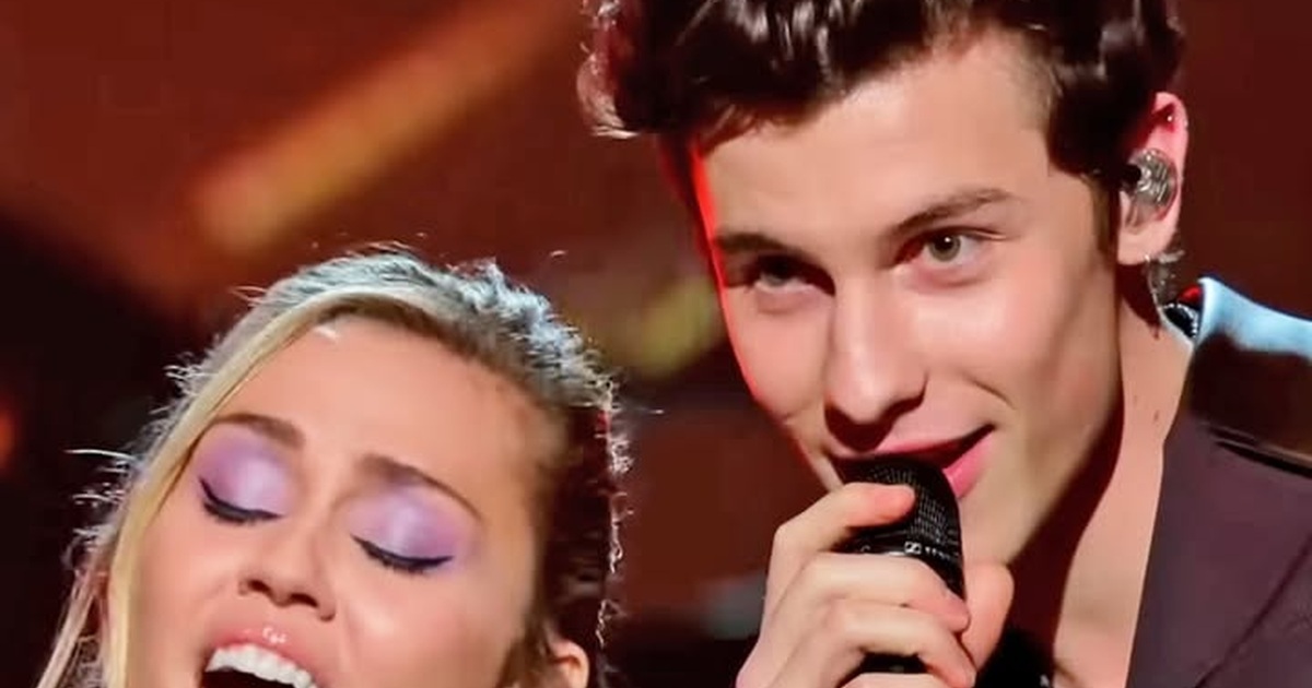 Miley Cyrus and Shawn Mendes Bring a Bee Gees Song Into a Dolly Parton Tribute