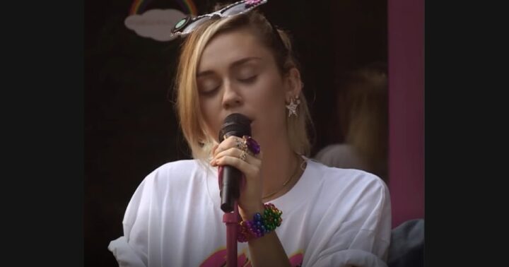 Miley Cyrus: Remembered Intimacy and Present Independence in Two Live Lounge Songs