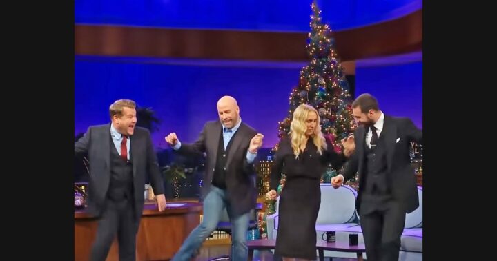 John Travolta on Corden and Fallon: A Screen Role Becomes a Shared Game