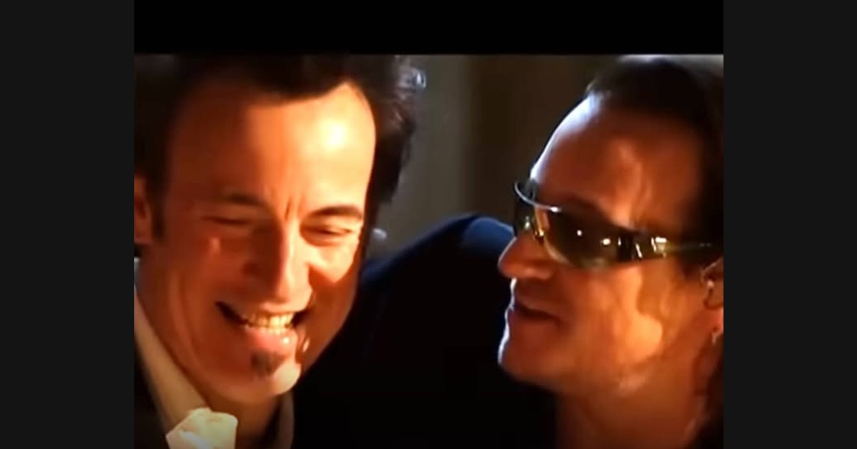 U 2 and Bruce Springsteen: An Induction Meets a Song About Continuing the Search
